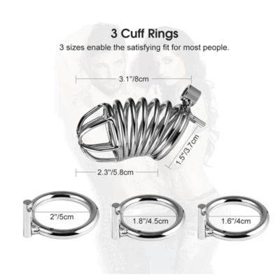 UTIMI male chastity cage secure locked device