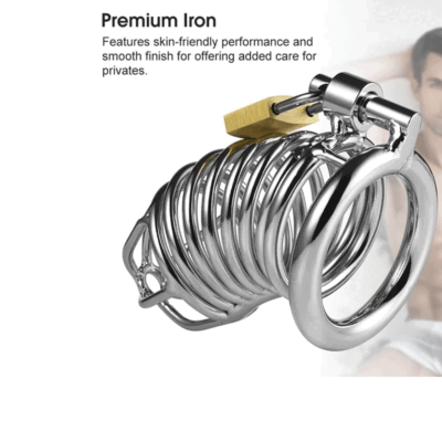 UTIMI male chastity cage secure locked device